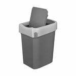 Контейнер для мусора Эконова Smart Bin, 10 л, серый